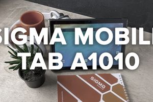 Планшет Sigma mobile X-style Tab A1010. Стильний, стриманий, зручний. Огляд