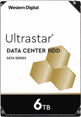 Внутренний жесткий диск Wenstern Digital 6TB 7200 256MB Ultrastar DC HC310 (HUS726T6TALE6L4) (0B36039)