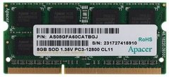 Оперативна пам'ять Apacer DDR3 8Gb 1600 1.35V (DV.08G2K.KAM)