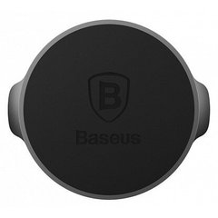 Держатель для мобильного Baseus Small ears series Magnetic suction bracket (Flat type) Black (SUER-C01)